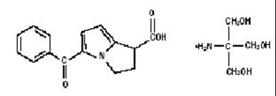 structure - ketorolac tromethamine injection usp 1