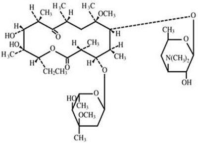 Structure - clarithromycin str