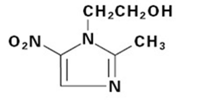 metronidazole-fig-1 - metronidazole structure