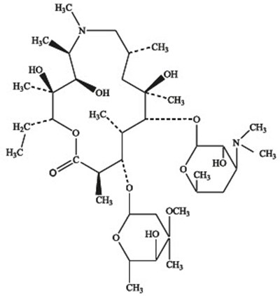 Chemical Structure (Azasite 01)