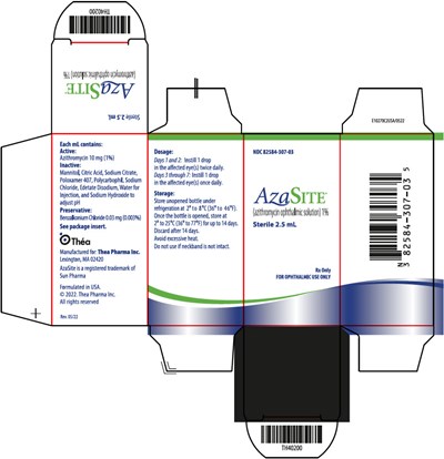 Principal Display Panel (2.5 mL Bottle Carton)