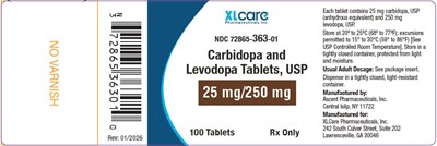 25-250mg-100s Count (25 250mg 100s)