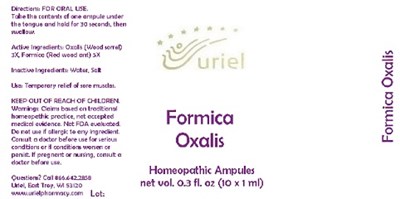 Formicaoxalisampules