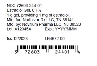 Estradiol_Gel_0.1_1mg_1g.jpg 1g pouch - Estradiol Gel 0.1 1mg 1g