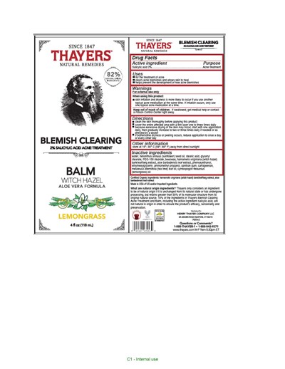 Image Of A Label (Thayerssabalm.jpg)