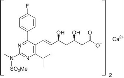 Structural_formula (Rosuvastatin Tablets Structure)