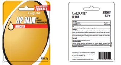 Care One Medicated Lip Balm Pot Card (0c9d4c39 A4ba 41d6 80f5 93bf38961de4 01)