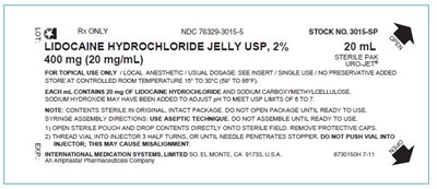 lidocaine-jelly-07.jpg PRINCIPAL DISPLAY PANEL - 20 mL Label - lidocaine jelly 07