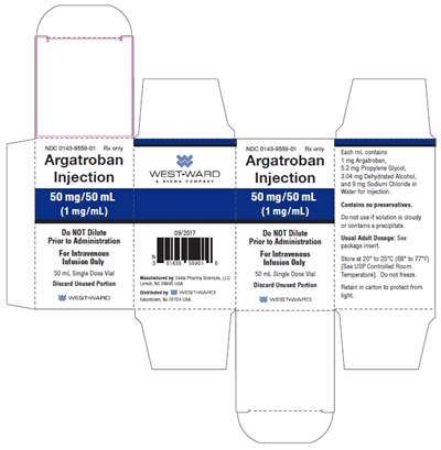 50 mL individual carton - argatroban injection 8