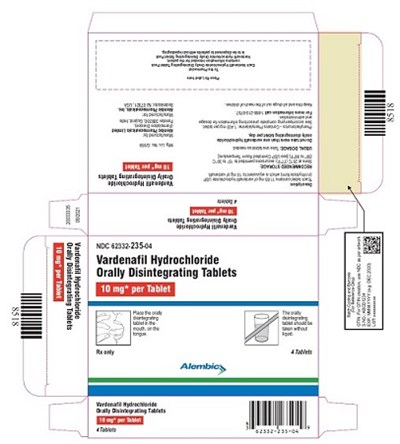 Vardenafil HCl Odt mg 10