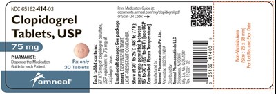 Clopidogrel Label (Clopidogrel Tablets Usp 11)