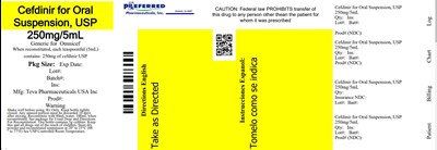 Cefdinir For Oral Suspension Usp 250mg5ml (Image 3)