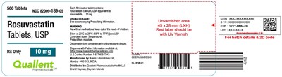 Rosuvastatin Tablets 10 mg 500 Tablets (Rosuvastatin Tab Fig 6)