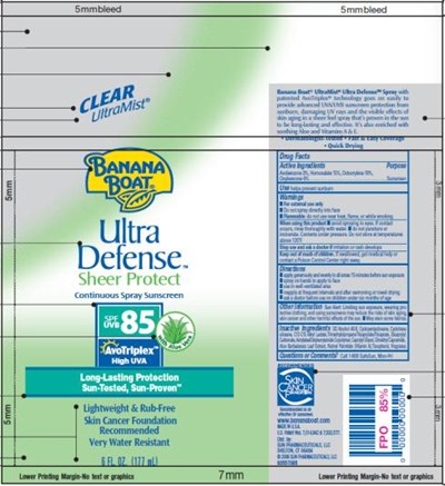 Principal Display Panelbanana Boat Ultra Defense Spf 85 (Banana Boat Ultra Defense Spf 85 01)