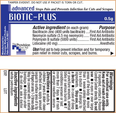 Principal Display Panel (Bio04 0000 01)