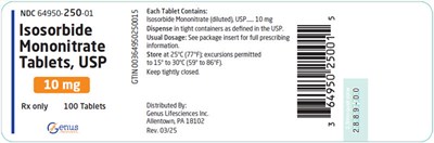 Principal Display Panel (10 mg Tablet Bottle Label)