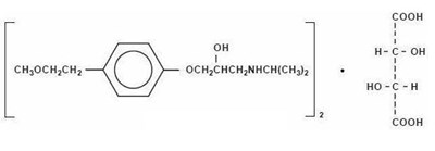 metoprolol-tartrate-tabs-1.jpg Structural formula of metoprolol tartrate - metoprolol tartrate tabs 1