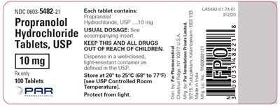 propranololhcl-3.jpg Image of a label for Propranolol Hydrochloride Tablets USP 20 mg. - propranololhcl 3