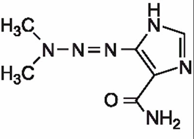 structural formula - dacarbazine for injection usp 1