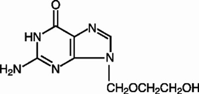 Structural Formula For Acyclovir (0da14760 1131 4936 9a42 C40fc4db5cd0 01)