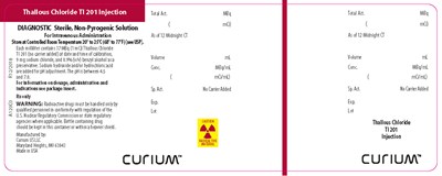 Display Panel A120co (Thallous Chloride Tl 201 69945 2)