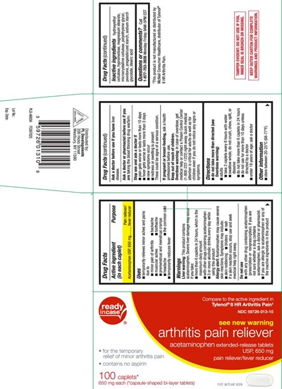 Acetaminophen Usp, 650 mg (Acetaminophen 650 mg Extended Release Tablets Grn 1)