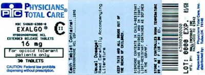 Principal Display Panel - 16 mg - 6388