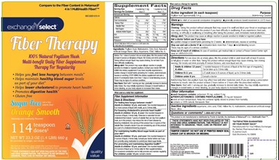 Fiber Therapy Psyllium Husk 114 Teaspoon Doses (51572pvlr)