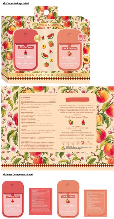 Sl Hs Duo-sugared Melon &amp; Peach Creme (87247954 3)
