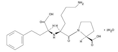 Lisinopril Structural Formula (0e7e3947 Be0e 4407 A424 A365f99f4350 01)