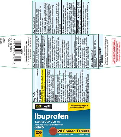 Ibuprofen Usp, 200 mg (nsaid)* *nonsteroidal Anti-inflammatory Drug (Ibuprofen 200 mg Brown Tablets Grn 1)