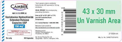 Venlafaxine Hydrochloride 150mg 30 capsules - venlafaxine hydrochloride 150mg 30 capsules