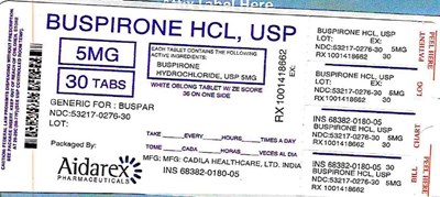 Image Description (Buspirone HCl Usp 4)