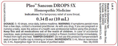 pleo-sancom-01.jpg Principal Display Panel - 10 mL Label - pleo sancom 01