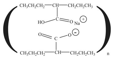 Divalproex Structural Formula (Image 03)