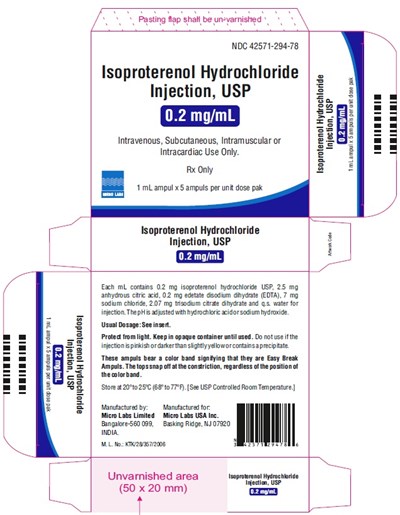 1 mL carton - isoproterenolinjection 1mlcartonlbl
