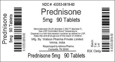 Bottle Label 5mg (43353 819)