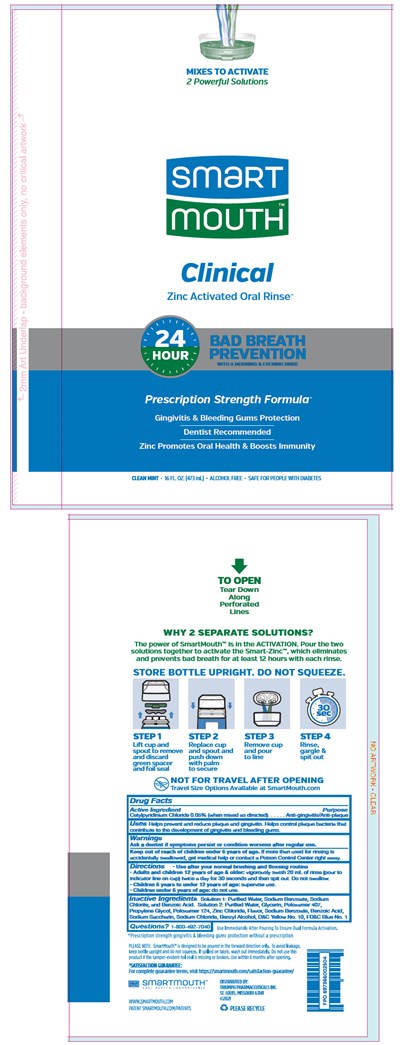 smartmouth-01.jpg PRINCIPAL DISPLAY PANEL - 473 mL Bottle Label - smartmouth 01