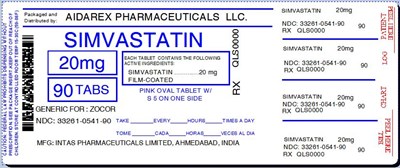simvastatin-10mg-20mg-40mg-tab-for-intas-4.jpg IMAGE LABEL - simvastatin 10mg 20mg 40mg tab for intas 4
