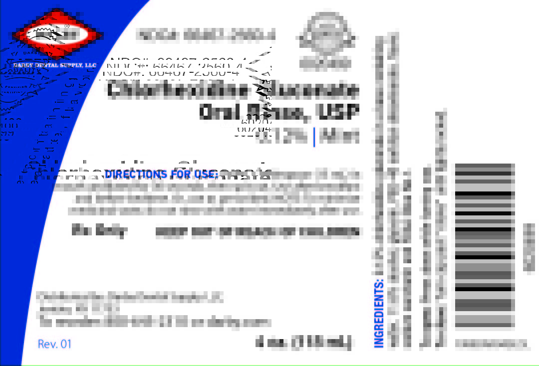 NDC 66467-2560 Chlorhexidine Gluconate Rinse Oral Label Information ...
