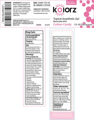 kolorz-03.jpg PRINCIPAL DISPLAY PANEL - 29.6 grams Bottle Label - Cotton Candy - kolorz 03