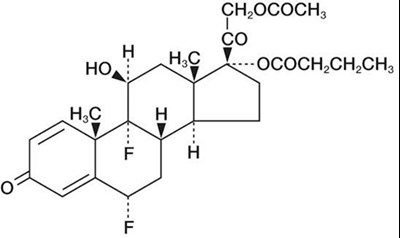 Difluprednate-structure (Difluprednate Structure)
