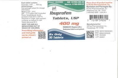 72789590 Label (72789590)