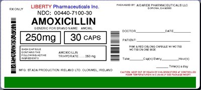 Image Label (Amoxicillin Caps Stada Dava 7)