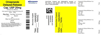 Omeprazole Delayed-release Cap Usp 20mg (Omeprazole 03)