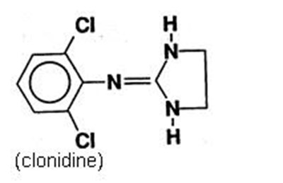 Clonidine Structure (Clonidine Structure)