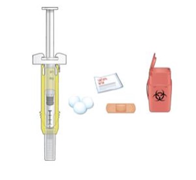 C  Gather all materials needed for your injection. - aranesp 14