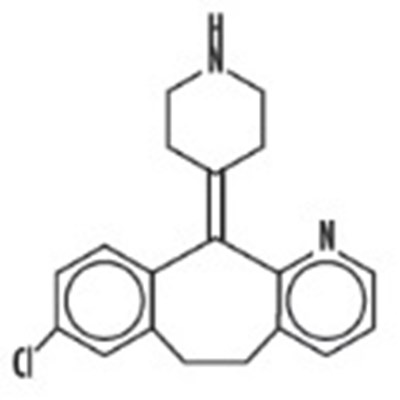 Chemical Structure - desloratadine 01