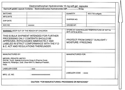 Bulk Label (Dextro15bulklbl)
