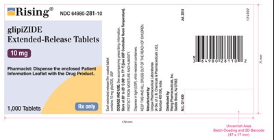 Glipizide Er Tab 10mg